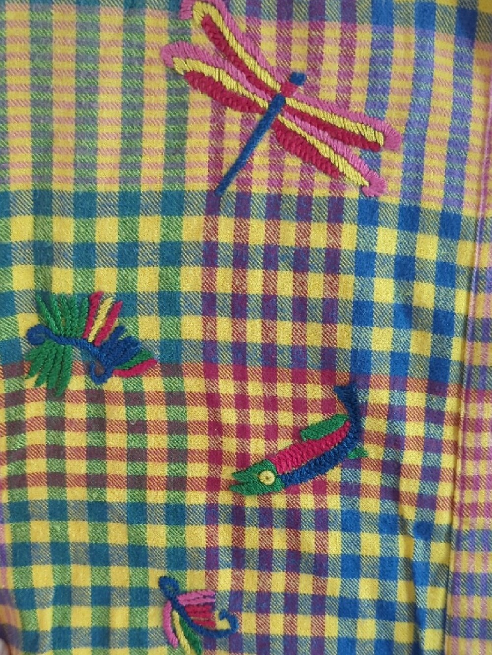 Esprit Colorful Plaid Button-Up Shirt - Picture 5 of 10